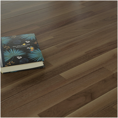 圣象地板 三层实木复合黑胡桃木家用地暖环保客厅北欧