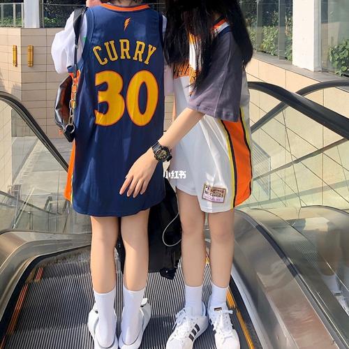 【勇士复古球衣城市版主客场curry库里30号大logo球衣