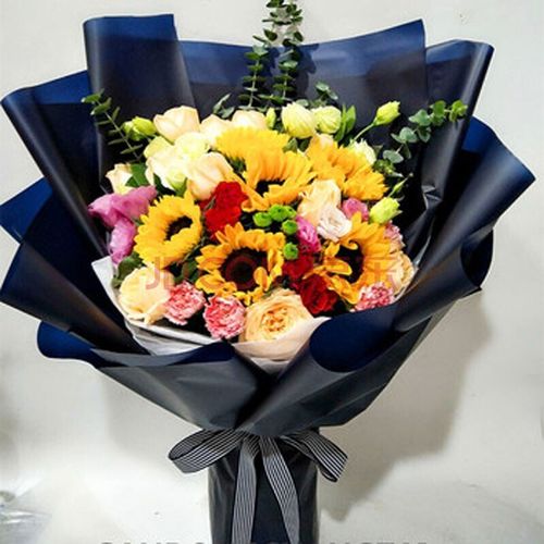 儒涛鲜花速递向日葵花束送男士老师父亲节订花生日礼物同城花店配送花