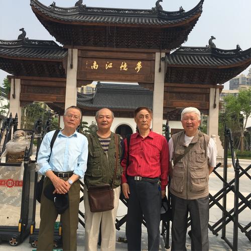 上海市宝山区顾村"菊泉文化街"建筑工程进行时