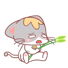 木木子萌包第二弹gif动态图片,猫伤心无聊动图表情包