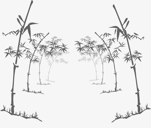 竹子竹子简笔画大图