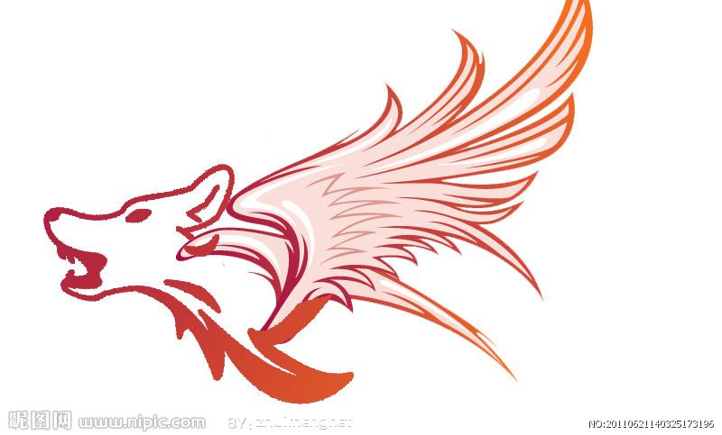狼鹰logo 头像 独狼图片