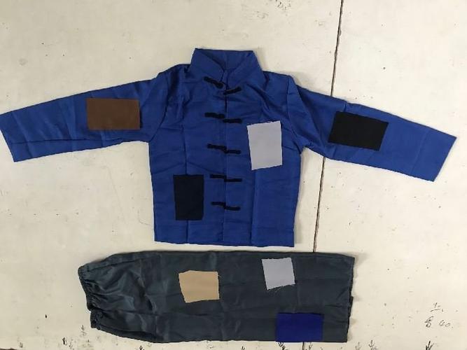 古代服装儿剧本杀道具演出叫花子乞丐服童男女要饭衣服破烂补丁w