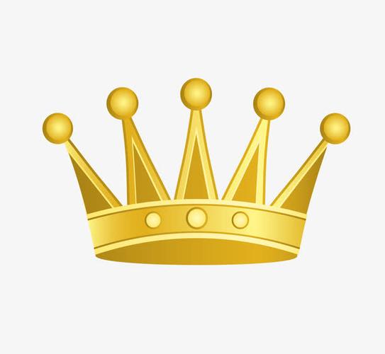 金色的卡通皇冠头饰免抠素材免费下载_觅元素51yuansu