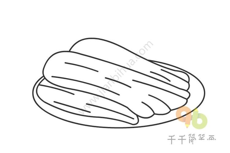 美味的泡菜简笔画怎么画