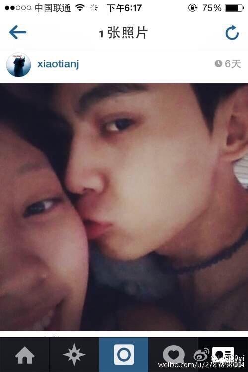 唐晓天现在有女朋友吗另外求以前和wawa的照片