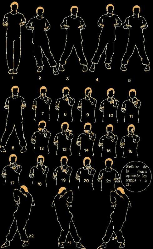 [转载]咏春拳标指图谱