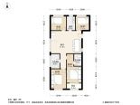 顺发恒园4居室户型图