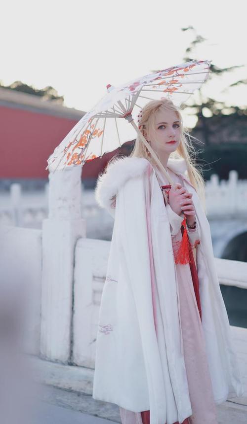 当外国人穿上汉服,像是胡姬