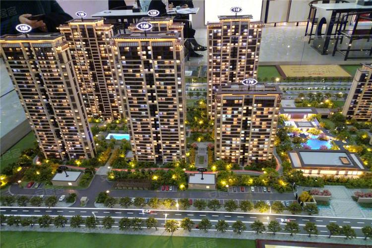 建发央著沙盘图