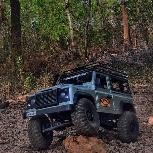 男孩越野车全比例遥控车四驱攀爬车rc模型玩具防水改装皮卡车莽牛