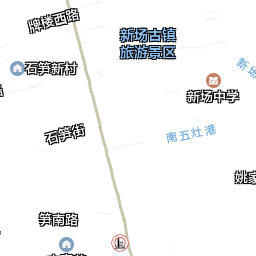新场镇卫星地图 - 上海市浦东新区新场镇,村地图浏览