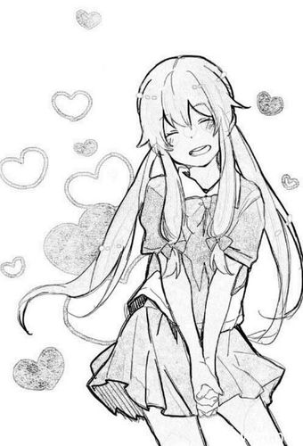 铅笔画美女漫画素描美丽的小仙女