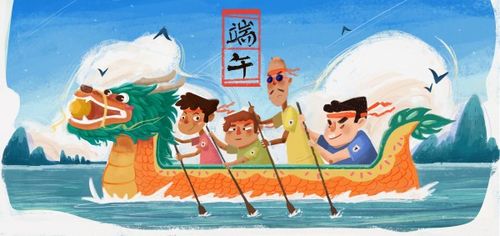 赛龙舟|插画|商业插画|neala - 原创作品 - 站酷 (zcool)