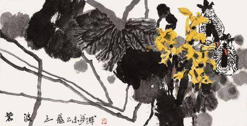 格调高雅画精神——谢天赐作品欣赏|花鸟画|写意|水墨