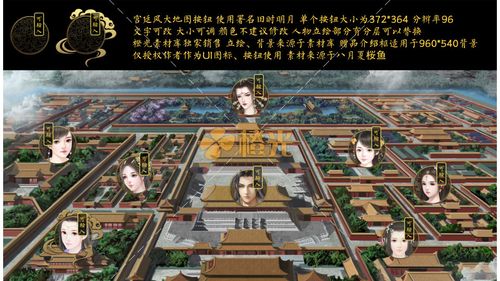 宫斗大地图按钮