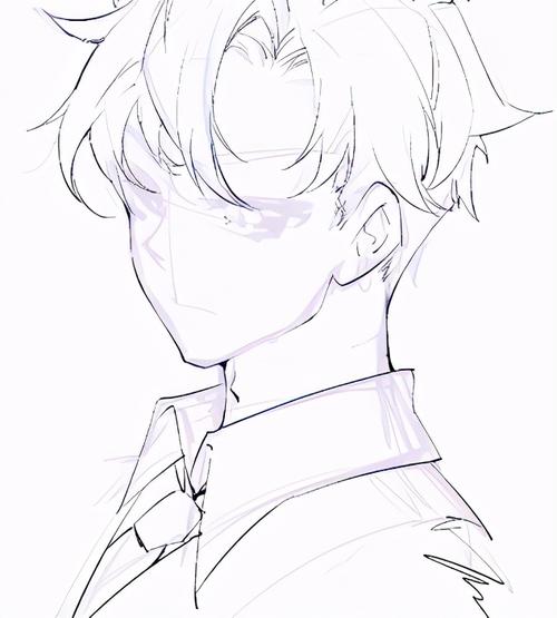 绘画教程|男生动漫人物,怎么能画出帅炸天的感觉?