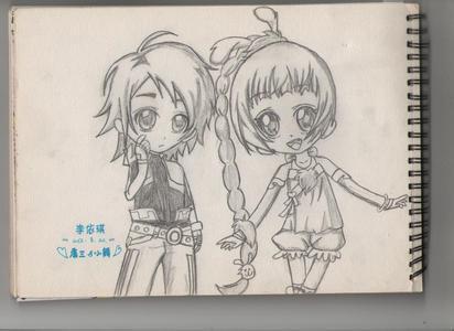 唐三的简笔画步骤