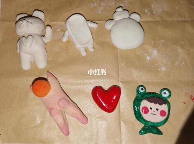 陶泥做的小人人太可爱啦