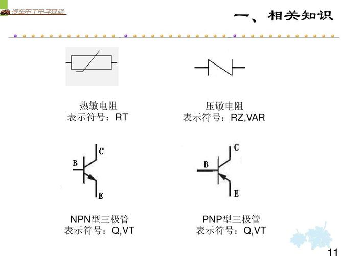 所有分类 高等教育 理学 电路图详解ppt  一,相关知识 热敏电阻 表示