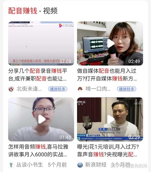 撕开配音副业背后的秘密究竟谁赚到了钱