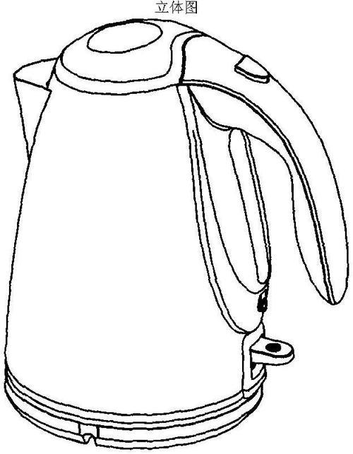 简笔画热水壶