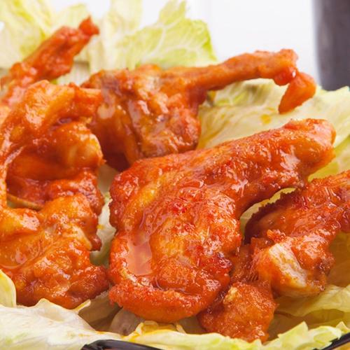 奥尔良连心脆鸡叉骨半成品商用锁骨调理冷冻油炸生鸡肉