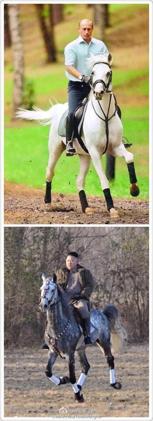 同样是骑马 长得好看的男人,这匹马真幸运. 长得一般的.