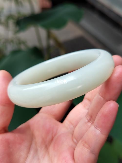 新疆和田玉58圈高青白山流水细料平安镯_和田玉_镯子_手镯_长袖_抹茶