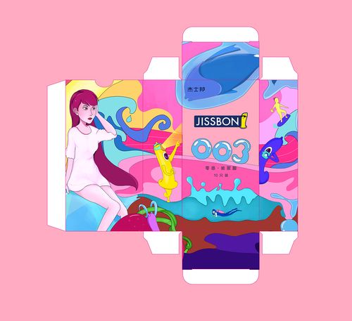 杰士邦水润包装设计