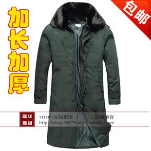 正品o7温寒区棉大衣风衣冬季加厚加长款军大衣棉袄松枝绿常服大衣