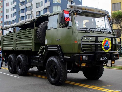 1996年服役实拍陕汽sx2190军用卡车图片列表