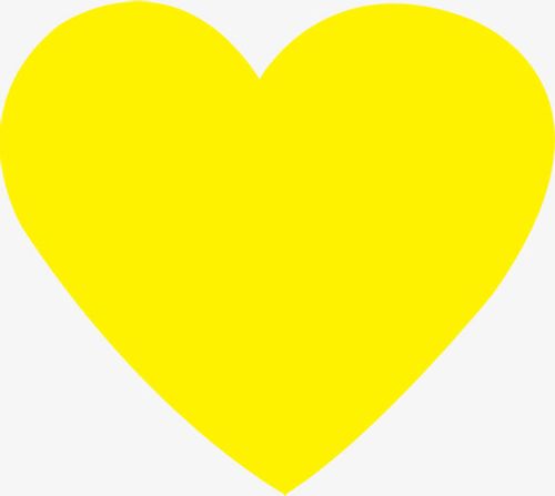 黄色卡通爱心医院