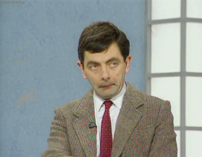 憨豆先生伸舌头搞笑领带gif动图_动态图_表情包下载