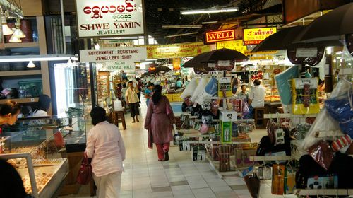 缅甸之旅 仰光 街景