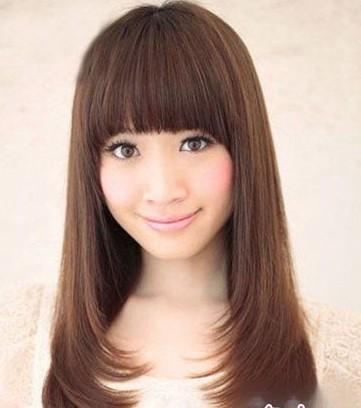 潮流发式之短直发