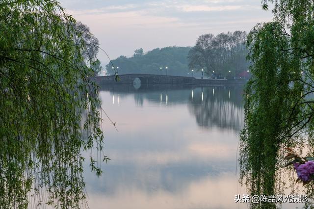 杭州西湖苏堤春晓