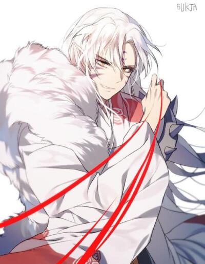 画师笔下的《犬夜叉》:二狗子很好看,杀生丸和奈落也太帅了吧