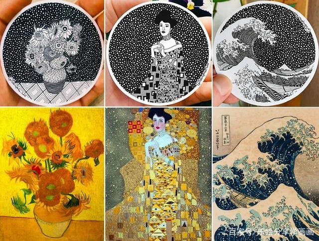 儿童画教程|艺术启蒙创意美术课程 《你也能画世界名画!》