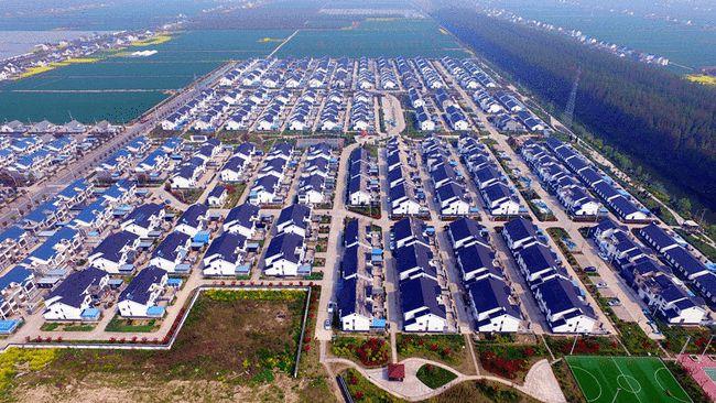 如东洋口镇垃圾就地资源化美丽乡村大变化