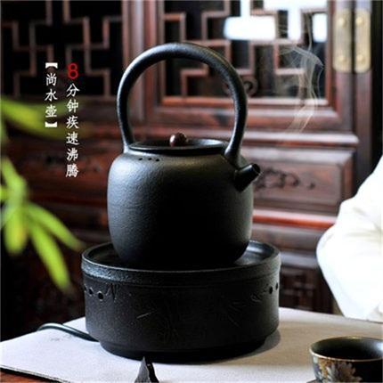 西可电热水壶煮茶器普洱壶黑茶壶蒸汽加厚全玻璃养生壶煮灵芝壶