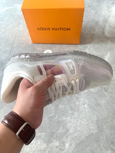 lv透明鞋入手第一时间分享_透明鞋_袜子_路易威登怎么