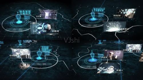 15-高科技地图-科技园区布局展示-科技