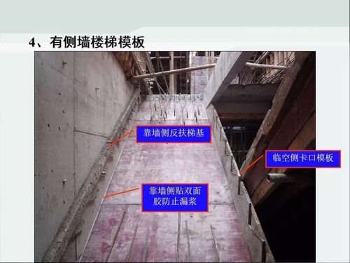 【施工】02期 楼梯模板施工工艺图解