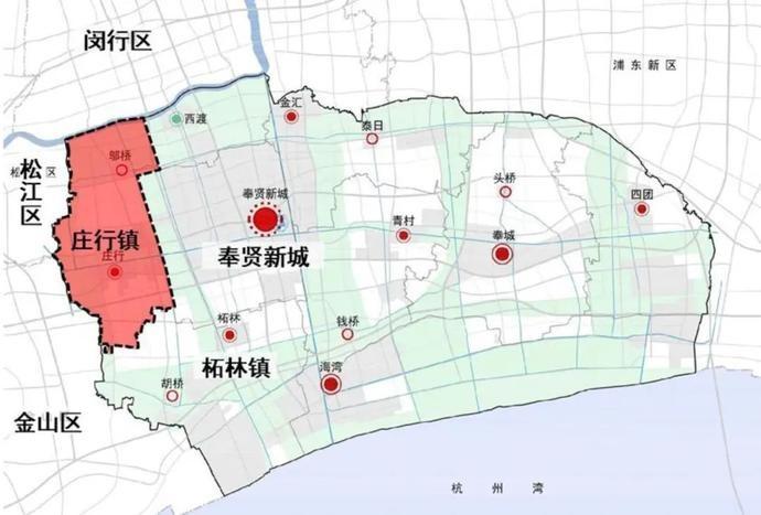 奉贤区庄行镇2035规划蓝图揭开面纱,跟着小编一起来看看吧