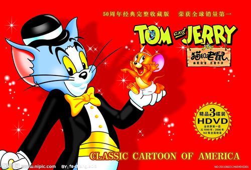 猫和老鼠源文件__psd分层素材_psd分层素材_源文件_昵