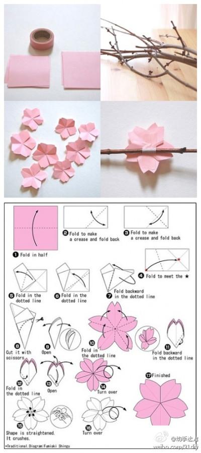 图片保存了放大慢慢研究.我想多做点小樱花 一定特别美.