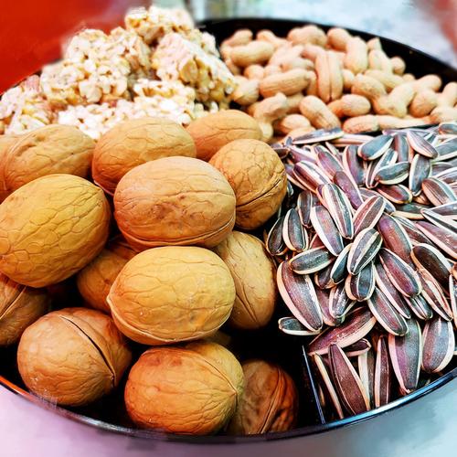 年货礼盒干果大礼包坚果零食过年送礼走亲戚春节新年拜年食品置办坚果