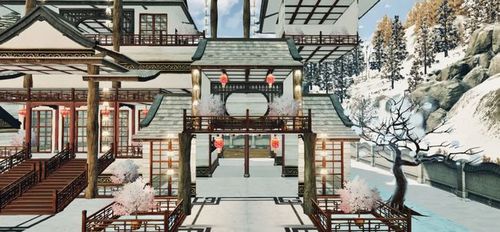 明日之后:水墨绘景,这些建筑带你一秒成为"画中人"!